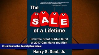 Read  The Sale of a Lifetime: How the Great Bubble Burst of 2017 Can Make You Rich  Ebook READ Ebook