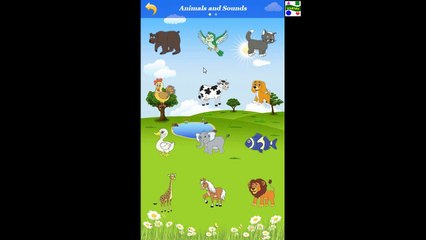 Learning animals and animal sounds for kids - Kid Prodigy mobile app