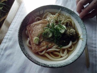 Kitsune Udon  Japanese food きつねうどん