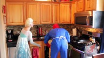 Spiderman, Frozen Elsa, Batman vs Joker and Venom!- Funny Superheroes for Kids-b_wzBlhSIjk