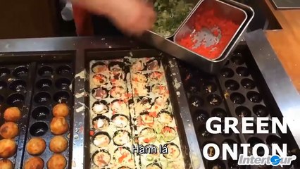 Cách làm Takoyaki món ăn đường phố Nhật Bản