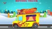 Learning Vehicles | Food Trucks | Learning Special Food Trucks For Kids