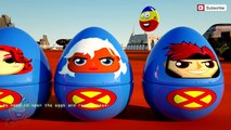 3D Surprise Eggs Opening For Kids _ X-Men Surprise Eggs Toys Dancing Superheroes-lYmPNpgfmYE