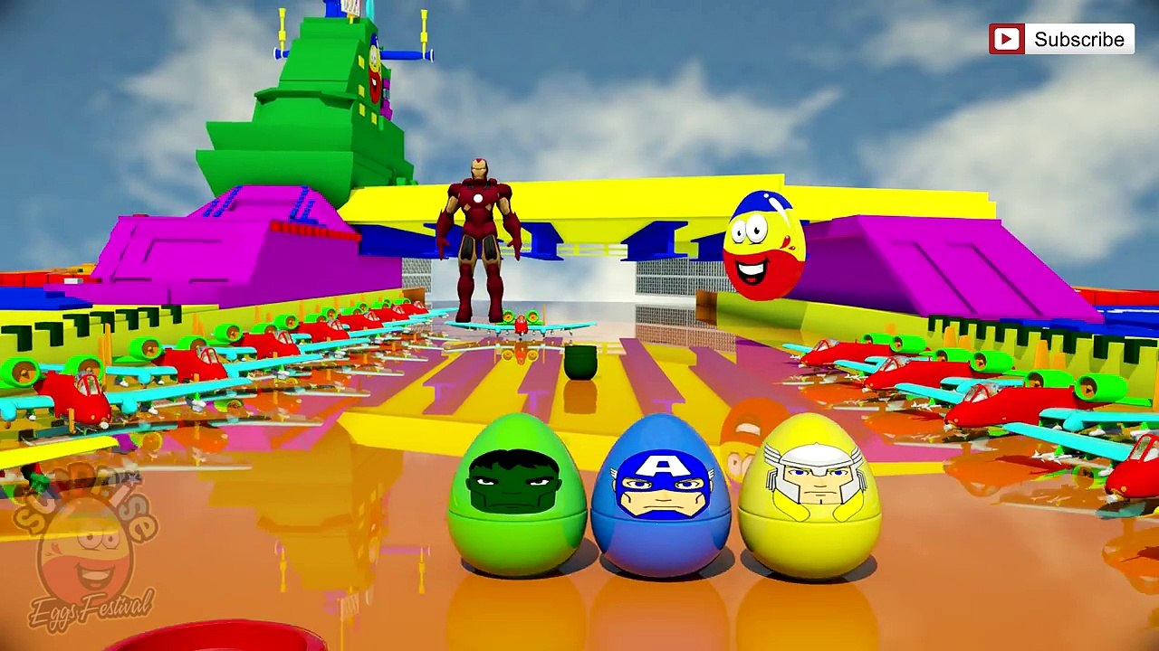Marvel Avengers Surprise Eggs Learning Colors with 3D Surprise Toys-DV5u9NOaRRc
