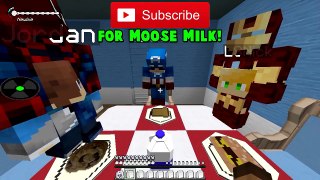 Minecraft - WHO'S YOUR DADDY- - BABY BLOWS UP CAPTAIN AMERICA!- (The Avengers, Hulk, Iron Man)