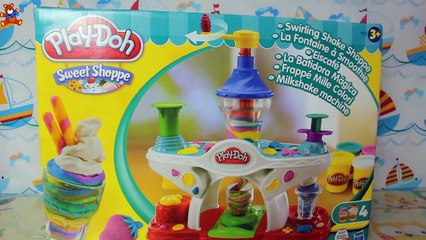 Hasbro - Play-Doh - Swirling Shake Shoppe - Sweet Shoppe-Tdi6NjpoDvM