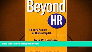 Read  Beyond HR: The New Science of Human Capital  PDF READ Ebook