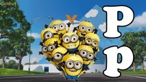 ABC Song | Minions Teach Alphabet Nursery Rhymes for Children Learning