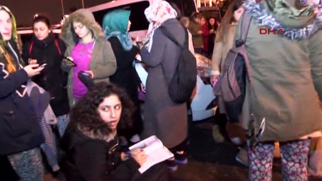 Edirnekapı Kız Öğrenci Yurdunda korkutan yangın