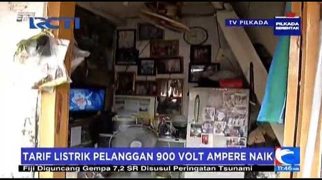 Tarif Listrik Naik Per 1 Januari 2016