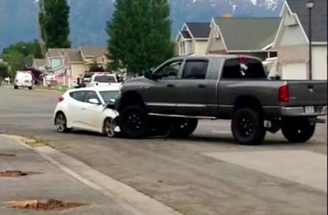 Hero driver ends high-speed chase through park