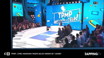 TPMP : Cyril Hanouna traite Gilles Verdez de "lourd" après son clash avec Patrice Quarteron (vidéo)