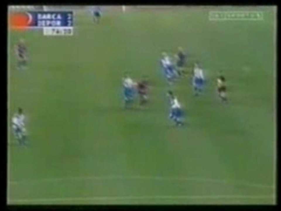 Rivaldo sombrero vs Depor