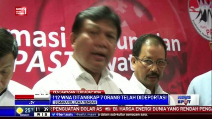 Kemenkumham Tangkap 112 WNA, 7 Sudah Dideportasi ke Negara Asal