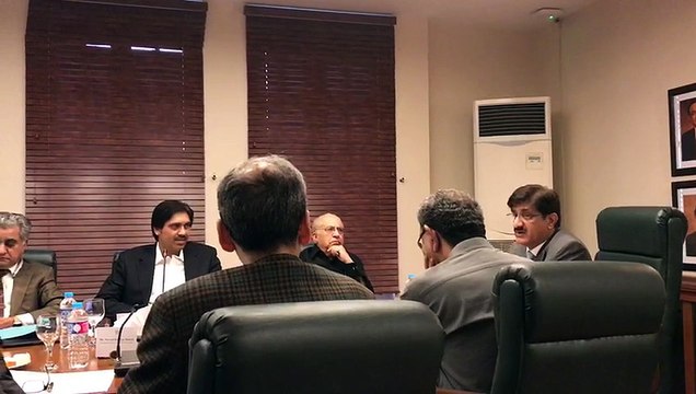 Sindh CM chairs Health Dept. and Works & Services Dept. meeting