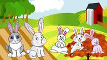 Finger Family | Rabbit Family Nursery Rhyme | Rabbit Daddy Finger Songs & Rhymes For Children