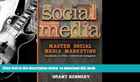 BEST PDF  Social Media: Master Social Media Marketing - Facebook, Twitter, YouTube   Instagram
