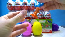 72 Kinder Surprise Eggs Happy 40 Funnyversary 4 Colorful Surprise Eggs Unboxing Rio 2