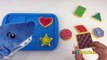 PET SHARK Eats Cookies Learn Shapes with Baking Cookies Toy Playset for Kids ABC Surprises-EzpL6lYKR7c