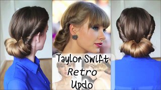 Taylor Swift Retro Updo | Braidsandstyles12