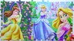 Disney Princess Puzzle Games Rompecabezas de Rapunzel, Cinderella, Belle Kids Learning Toys