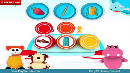 BabyTV Learning Games 4 kids -  iOS Applications for Babies and Toddlers - The Three of a Kind Game