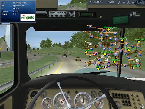 Прохождение игры 18 стальных колес по дорогам америки-часть 4