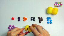 Learn To Count with M&Ms Skittles Play Doh | Numbers, Counting and Colors for Children