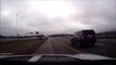 Ce conducteur s'endort au volant et percute la glissière de sécurité - accident violent