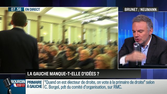 Brunet & Neumann : Primaire : La gauche manque-t-elle d'idées ? - 04/01
