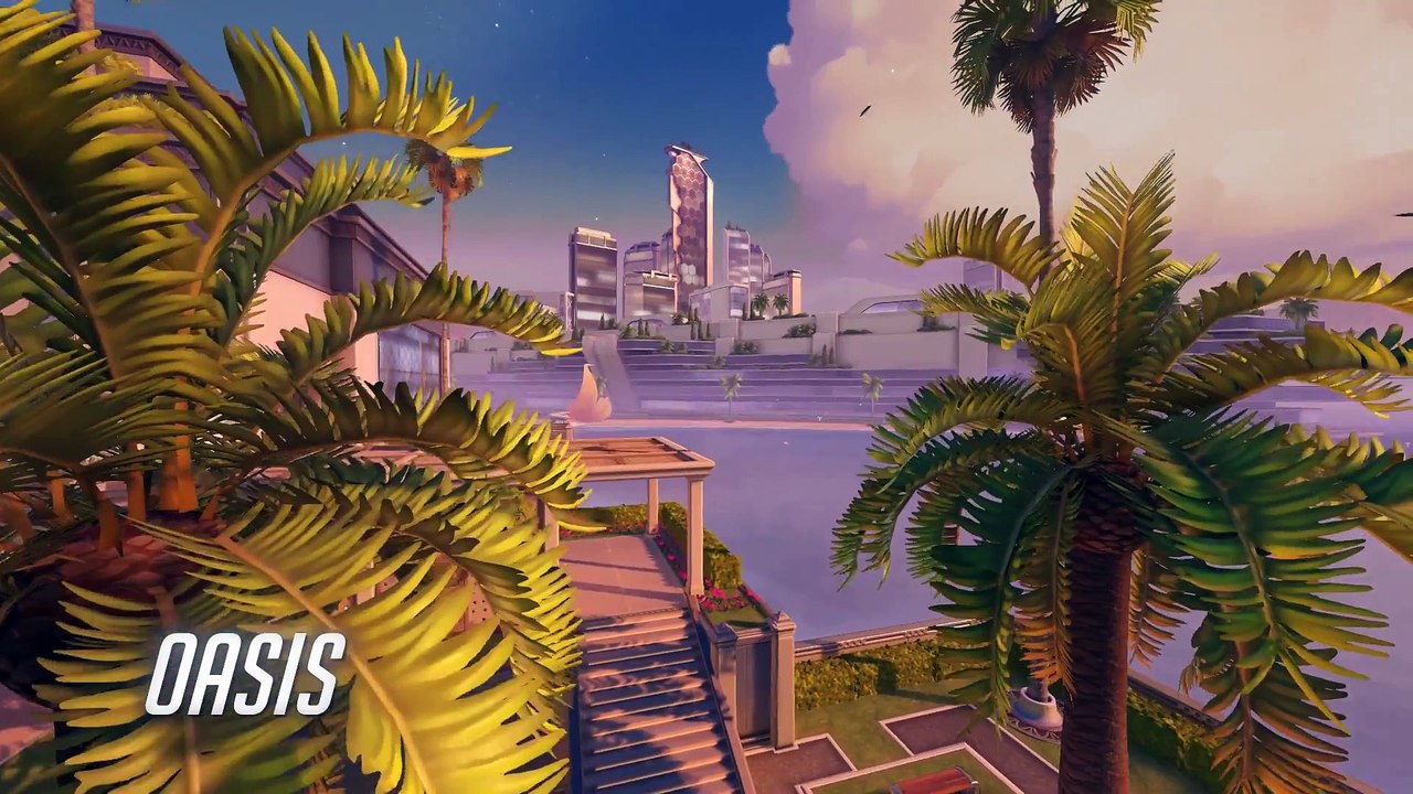 Overwatch : Preview de la carte Oasis