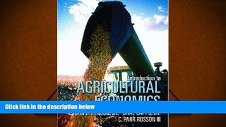 Read  Introduction to Agricultural Economics (3rd Edition)  Ebook READ Ebook