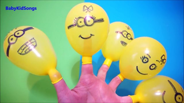 Colors Wet Balloons Compilation 15 Minutes Learn colours Balloon TOP Finger Family Kids