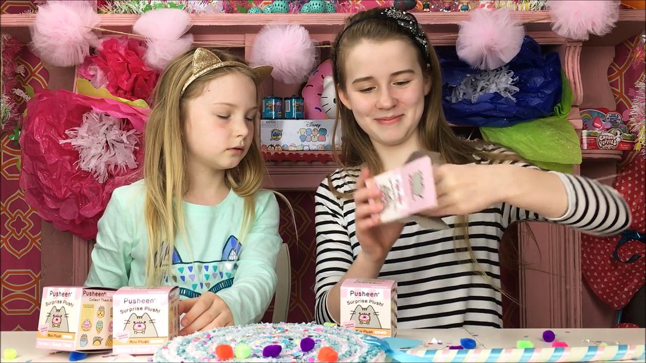 PUSHEEN SURPRISE PLUSH - BLIND BOX OPENING MYSTERY TOYS BLIND BAGS SNACK TIME SERIES 1-I97KPGXZ8A8