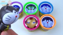 Сups Surprise Toys Play Doh Clay Doraemon Superheroes Marvel Collection Rainbow Learn Colours