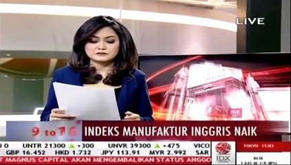 Manufaktur Inggris Alami Peningkatan