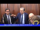 Trani | Insediato il nuovo presidente del Tribunale Antonio De Luce