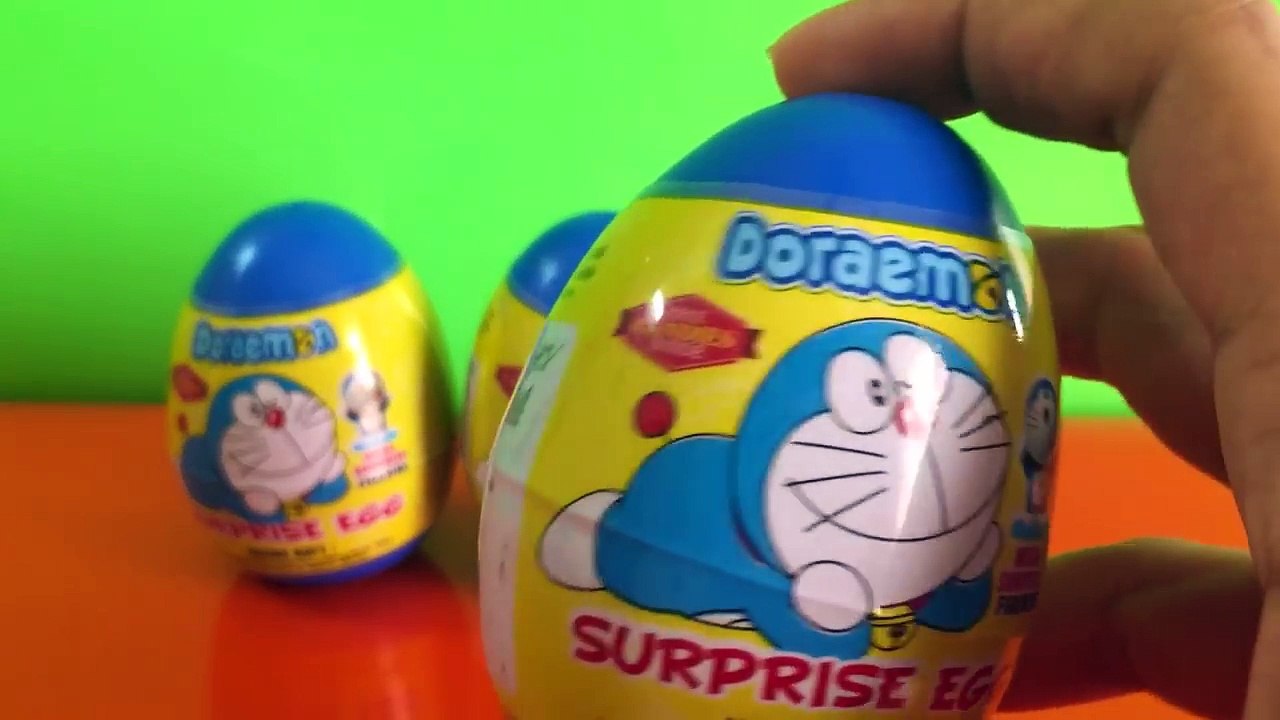 Surprise toys, chocolate surprise for kids Doraemon Goda Takeshi Nobita Nobi  like kinder surprise-llFuXpF9tR4
