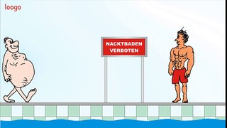 Nacktbaden verboten