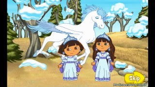 Dora The Explorer Saves The Snow Princess Fun Children's Game Spanish Learning