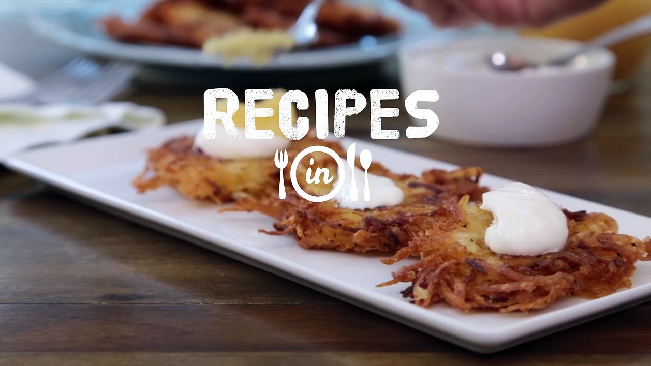 Main Dish Recipes - How to Make Moms Potato Latkes