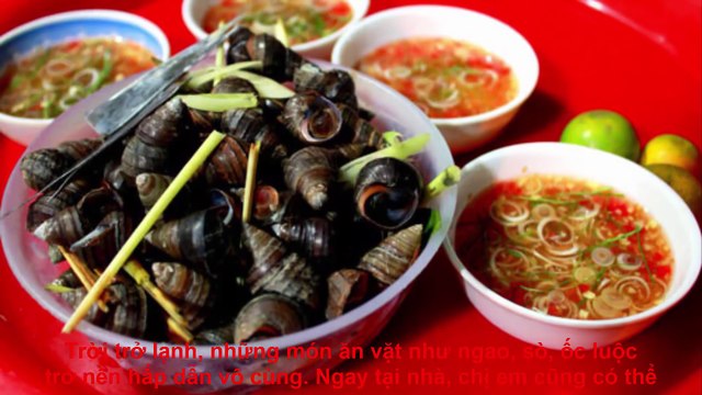 Chỉ cần pha như thế này, bạn sẽ có nước chấm ốc, ngao, sò tuyệt ngon