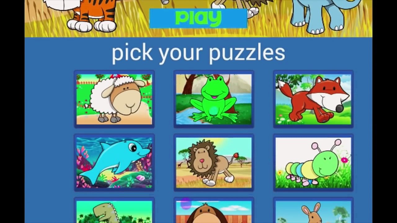 101 Animal Puzzles for Kids - AndroidiPhoneiPad pre-school game