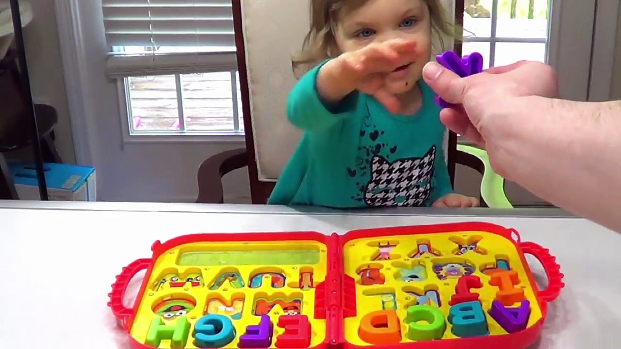 Best ABCs 123s Learning Video for Kids! Cute Kid Genevieve Teaches Letters and Counting!