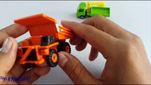 Tomica Toy Car | Hitachi Rigid Dump Truck EH3500AC - Hino Dutro Tracto Wz4000 - [Car Toys p16]