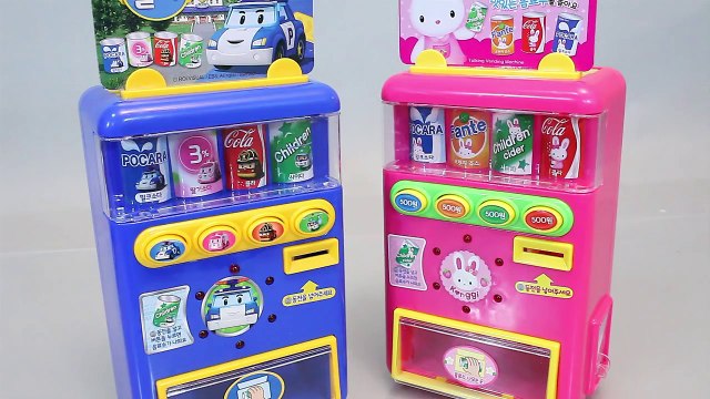 Robocar Poli Drinks Vending Machines Toys-K0fZawMO1QM