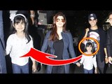 Akshay Kumar CUTE Daughter Nitara & Wife Twinkle Khanna Spotted At Mumbai Airport