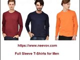 Full Sleeve Turquoise Colour Mens T Shirts