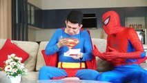 Spiderman Frozen Elsa Funny Prank Snow White Anna Supergirl Love Story Fun Superheroes In Real Life