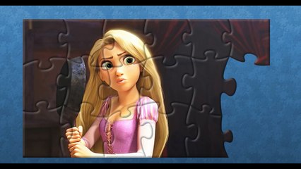 Скачать видео: Princess Rapunzel Jigsaw Disney Puzzle Games Kids Learning Toys Puzzles Rompecabezas